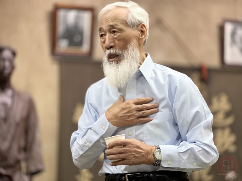 Saotome Sensei at Kuwamori Dojo